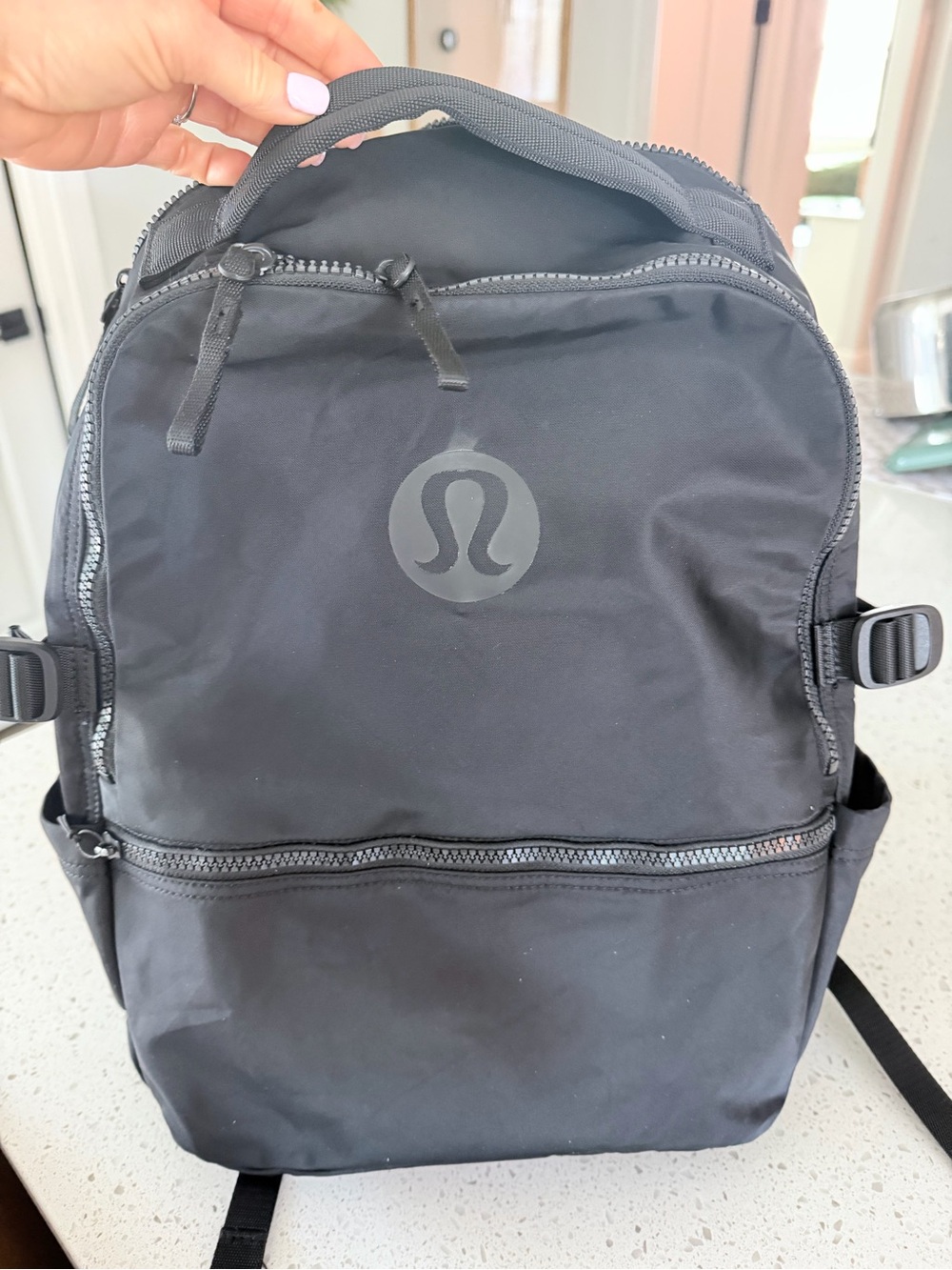 lululemon athletica Black New Crew Backpack - Picture 3 of 5